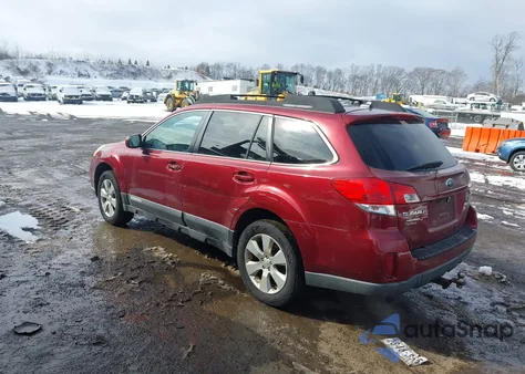 2011 Subaru Outback 2.5I Limited z USA, uszkodzony, nr VIN 4S4BRBKC2B3348896